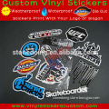 Custom vinyl static cling sticker, car dashboard sticker